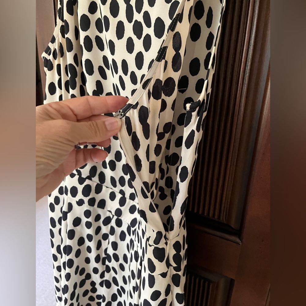 Loft Beige Black Printed Romper - Picture 10 of 16